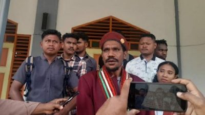 Ketua PMKRI Cabang Ende, Daniel Sakof Turot