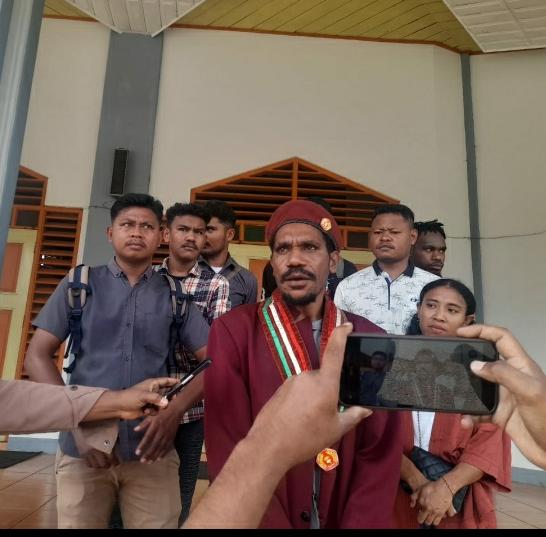 Ketua PMKRI Cabang Ende, Daniel Sakof Turot