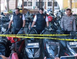 Beraksi di 14 Lokasi, Komplotan Pencuri Motor di Jombang Akhirnya Diringkus Polisi