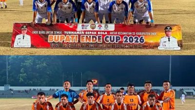 Piala U-23 Ende: Maurole Tahan Imbang Pulau Ende 0-0, Aksi Gemilang Kiper Jadi Sorotan. Pemain Maurole ucap selamat ulang tahun Bank NTT Ke 64
