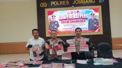 Polres Jombang Ungkap 80 Kasus Narkoba Semester I 2026 dan Sita Ratusan Botol Miras Ilegal