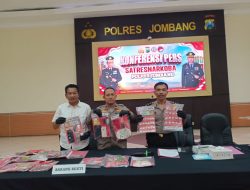 Polres Jombang Ungkap 80 Kasus Narkoba Semester I 2026 dan Sita Ratusan Botol Miras Ilegal