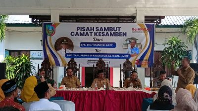 Pisah Sambut Camat Kesamben Berlangsung Khidmat, Estafet Kepemimpinan dari Eka Yulianto kepada Yanuar Pristyawan Wijaya