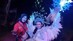 Semarak Karnaval Desa Ngrandulor, Bu Ifa Dampingi Putrinya Ikut Meriahkan Karnaval