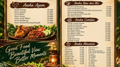 D’Ende Hill Hadir, Destinasi Kuliner Baru di Atas Bukit Kota Ende